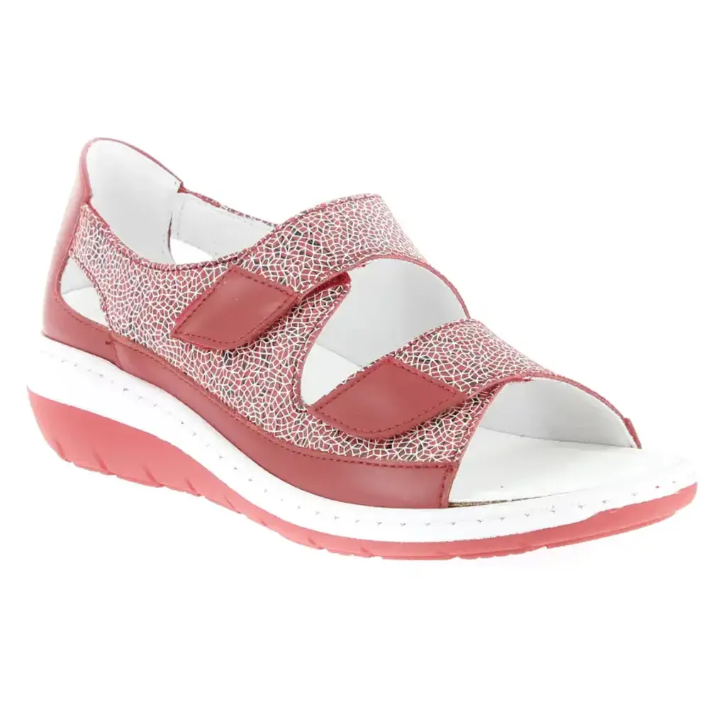 Sandales Adour - AD 2228 (Rouge) 1 Sandales Adour - AD 2228 (Rouge)