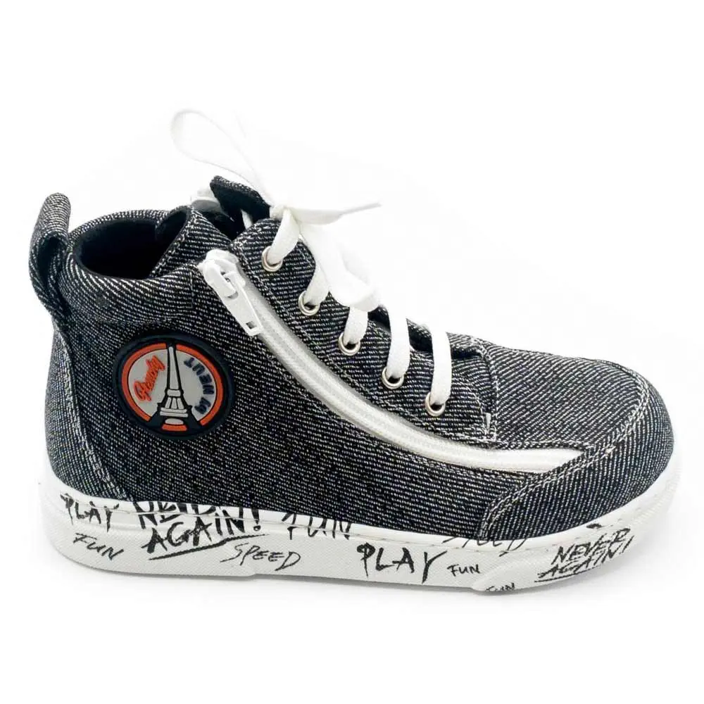 Baskets Neut - Frenchy (Bleu Jean) 2 Baskets Neut - Frenchy (Bleu Jean) – Image 2