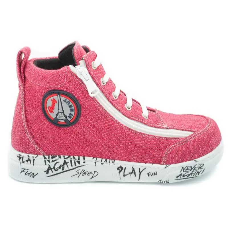 Baskets Neut - Frenchy (Rouge) 2 Baskets Neut - Frenchy (Rouge) – Image 2