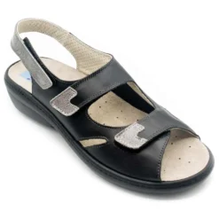 Sandales Podowell - Damia (Noir)