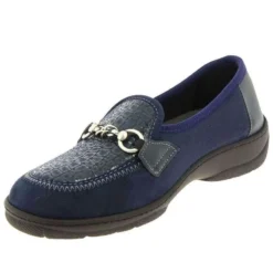 Mocassins Podowell - Maeliss (Marine) -Finn Comfort Soldes Boutique PodowellMaelissMarine02